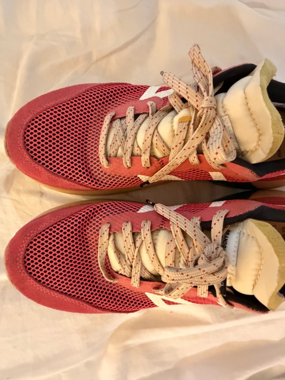 BrandBlack Black and Red Trainer with Cream Lining - Picture 7 of 7